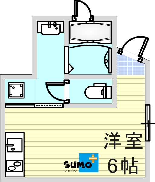 サウスヒルズ1の間取り