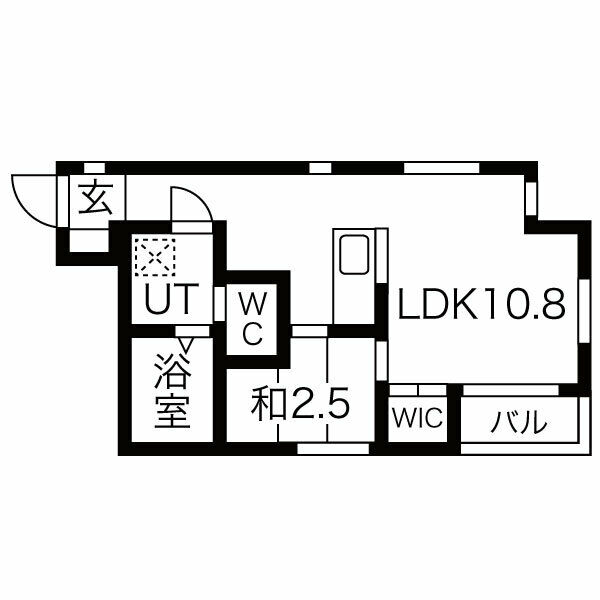 Ａｒｉｅ則武の間取り