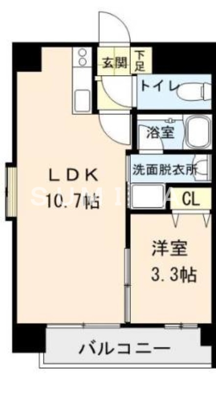 ピュア京橋の間取り