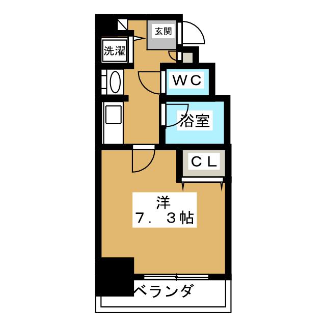 ベラジオ五条烏丸の間取り