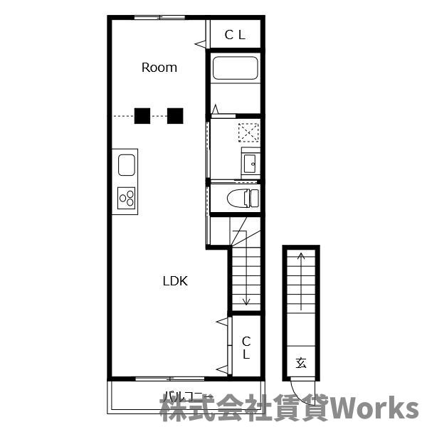 フルーブの間取り