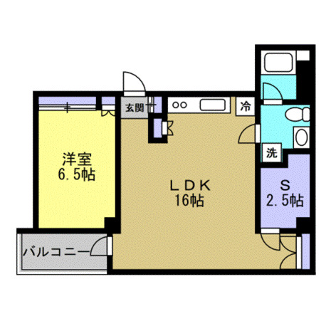 グリーンボックスVの間取り