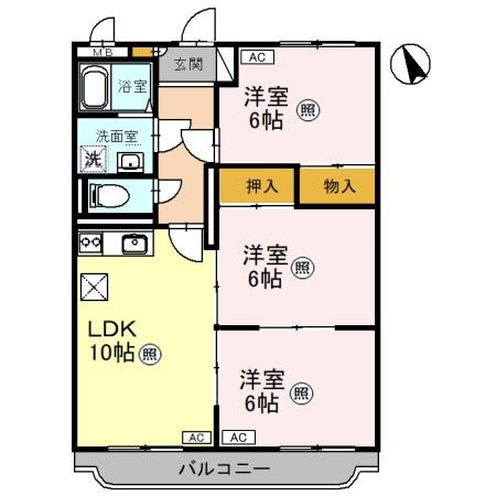 シーダータウンの間取り