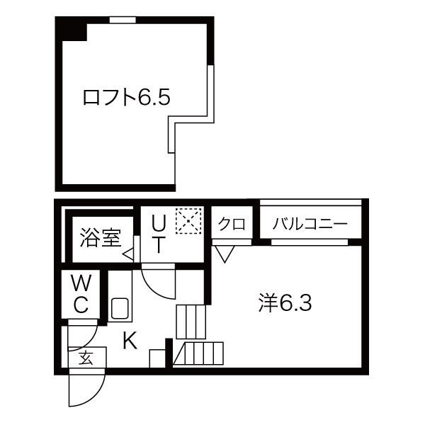 グロリア東海通の間取り