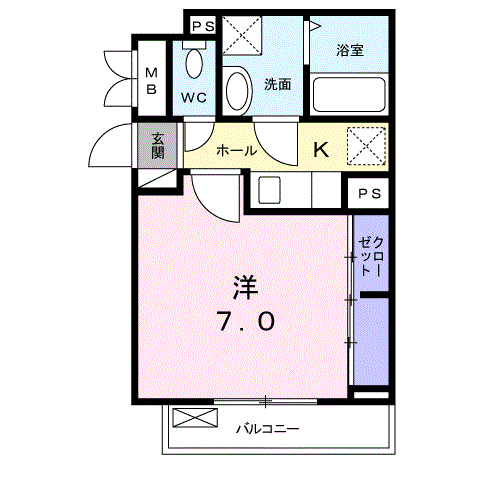 シェーネパルクの間取り