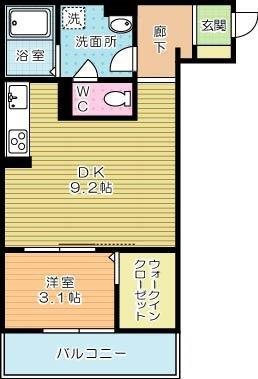 グランルージュ桜の間取り