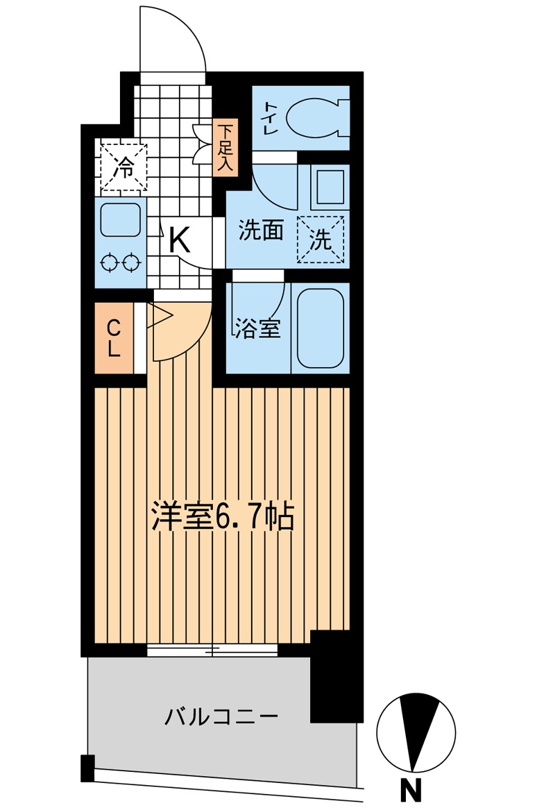 KDXレジデンス大山の間取り