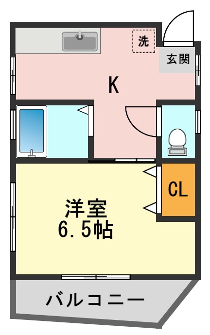 パールハイツの間取り