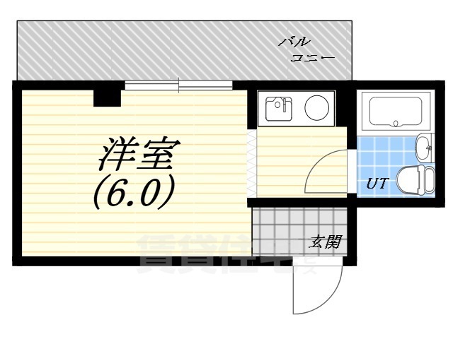 メゾン甲子園（上鳴尾町）の間取り