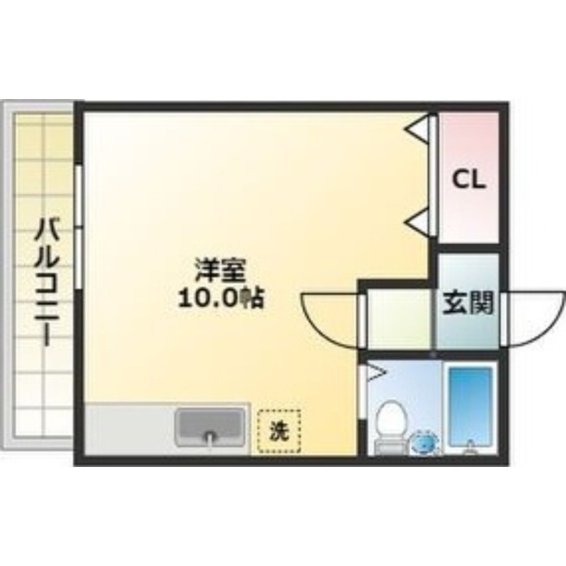 アルトゥパークマンションの間取り