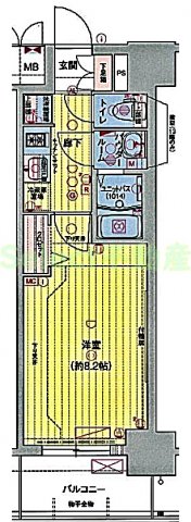 プレサンス上前津プレスの間取り