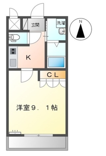 グリーンタウンの間取り