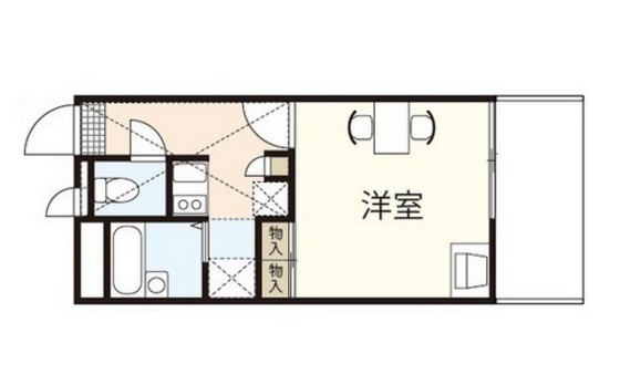 広島市南区丹那町のマンションの間取り