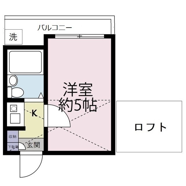 ＦＬＡＴ－Ｂの間取り