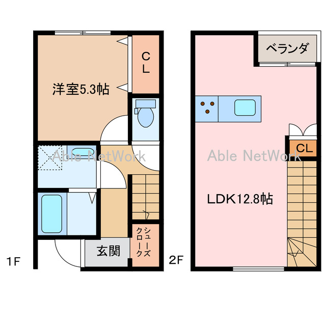 ルアナリゾート新居浜の間取り