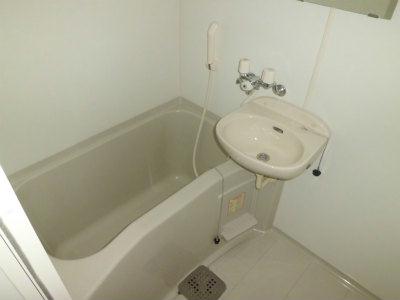 バス・シャワールーム　洗面台付バスルーム。