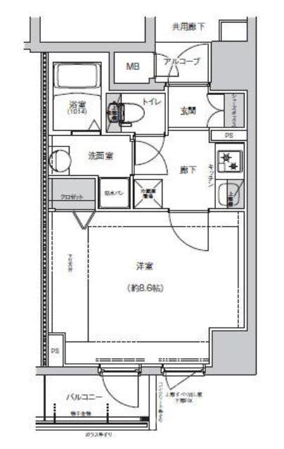 【DCガーデン京都西の間取り】