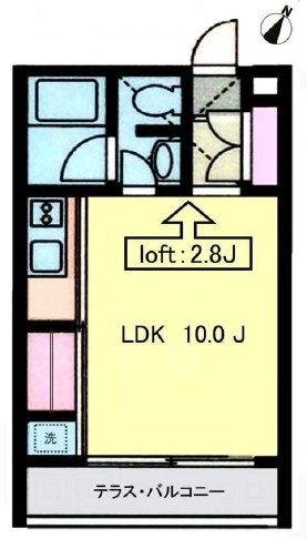 YD-COURT II OHIの間取り