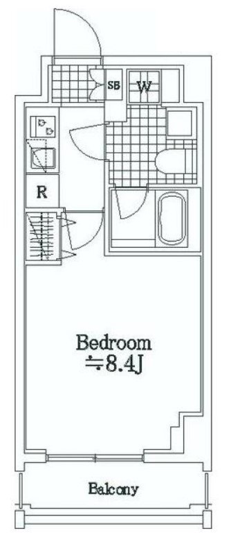 江東区潮見のマンションの間取り