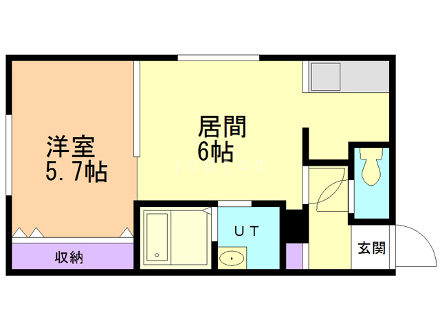 澄川レジデンスの間取り