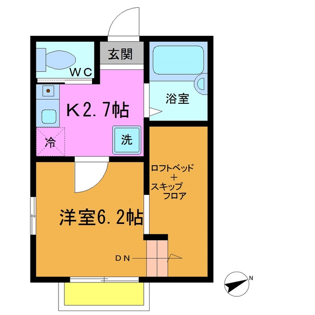 ランハイツの間取り