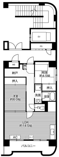 ビレッジハウス桜台タワー3号棟の間取り