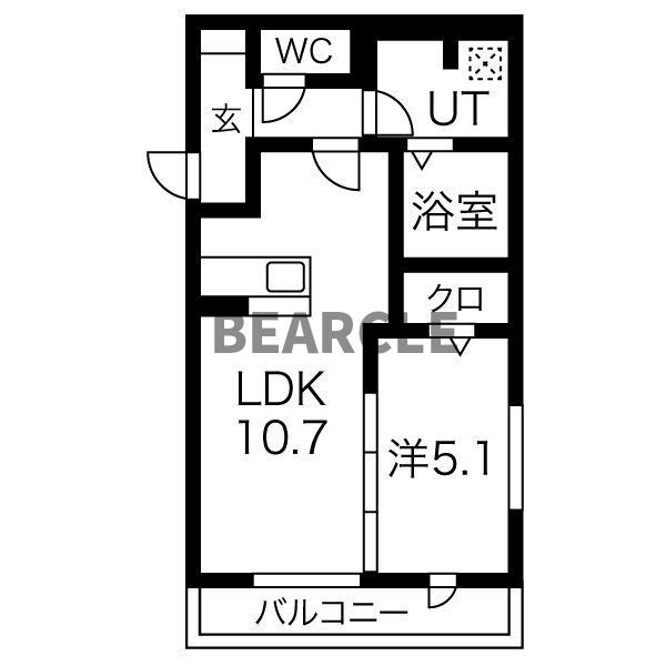 ルラシオン里町の間取り