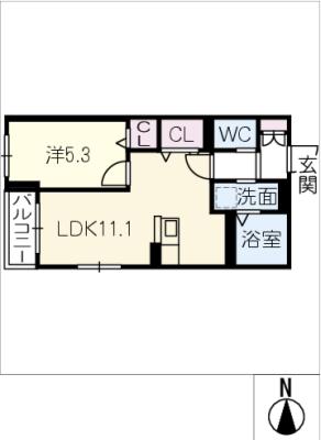 グレイス　カンパーニュの間取り