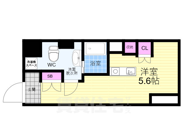 コスモL 下鴨の間取り