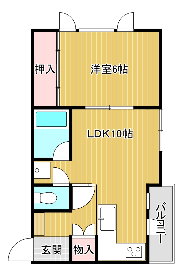 サンミッシェルの間取り