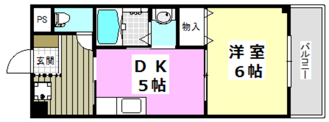 茨木市駅前のマンションの間取り