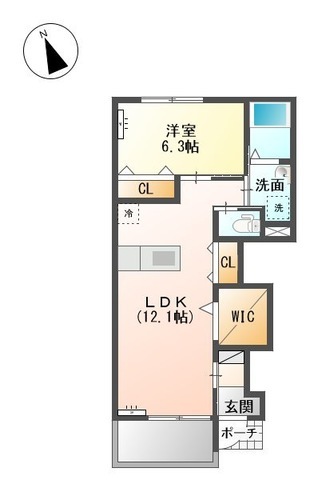 クオン恵比寿の間取り