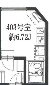 世田谷区豪徳寺のマンションの間取り