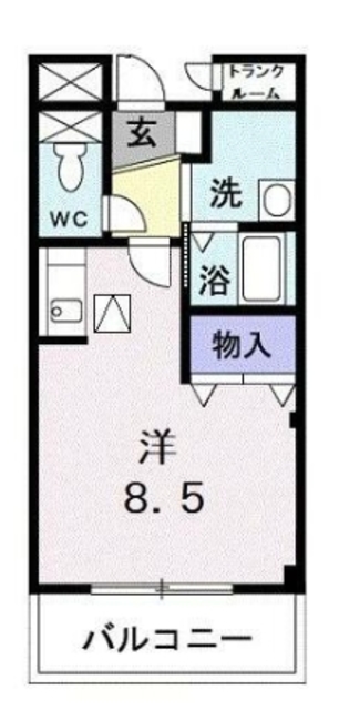 シィルクラール アイビーの間取り