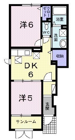 エレガンテの間取り