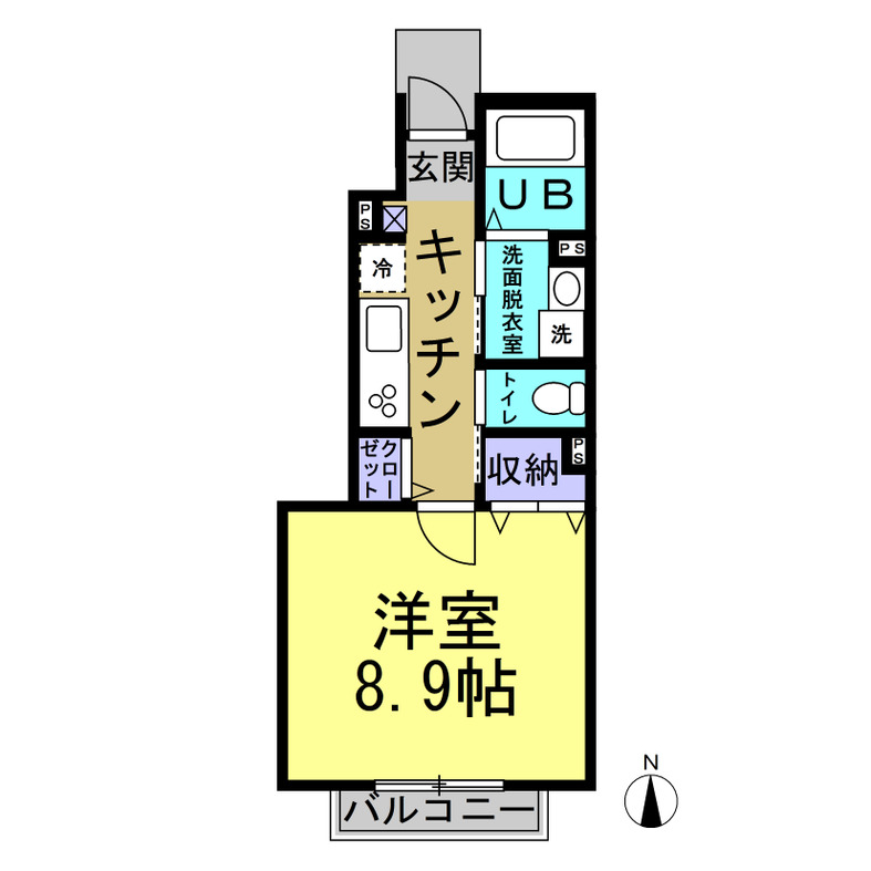 ブレイヴ　ベイサイドの間取り