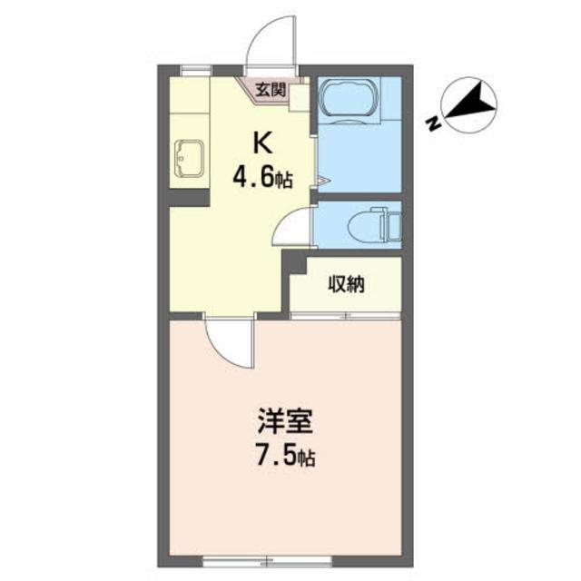 加賀野壱番街　Ａの間取り