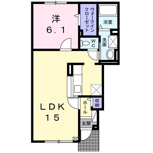 ビクトリー深川Ａの間取り