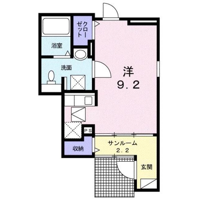 メロディアス薬師の間取り