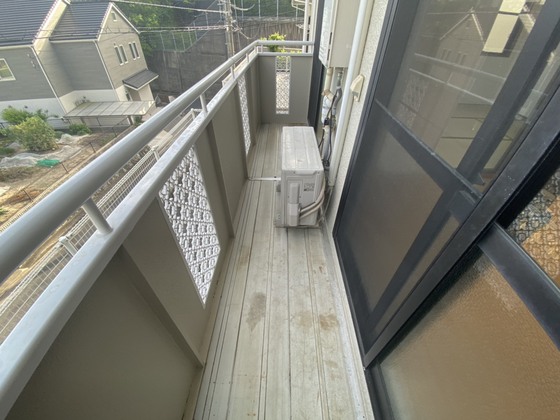 バルコニー　※別部屋の写真です