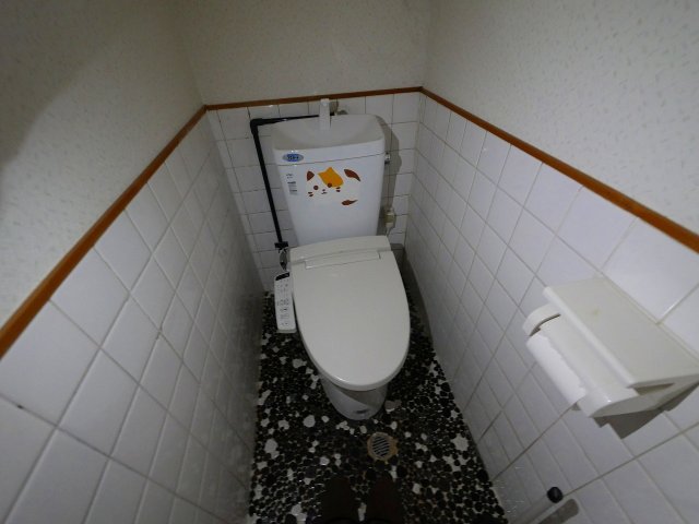 トイレ　ゆったりとした空間のトイレです