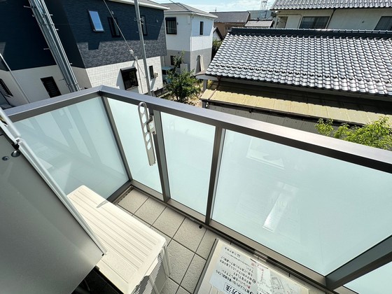 バルコニー　※別部屋の写真です