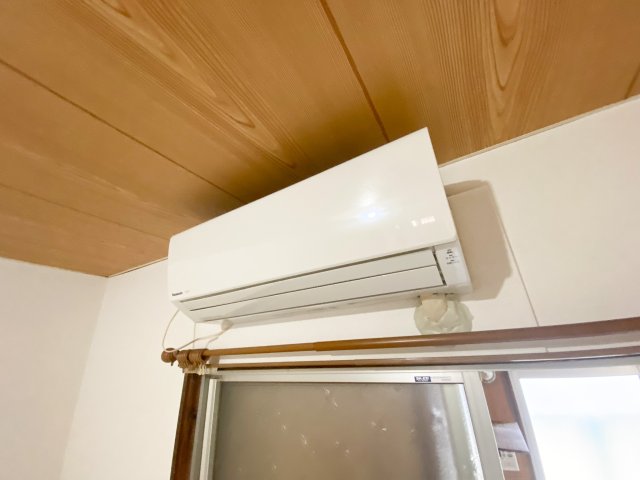 その他設備　エアコン付きで夏でも冬でも快適に過ごせます！