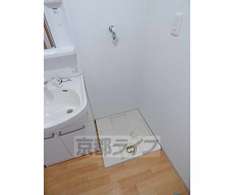 その他設備　洗濯機がおけます。