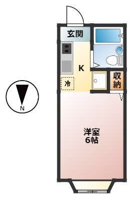 ハイツSHORINJIの間取り
