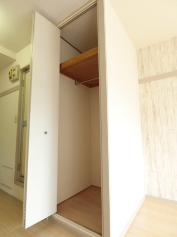 収納　クローゼットタイプの収納あります！