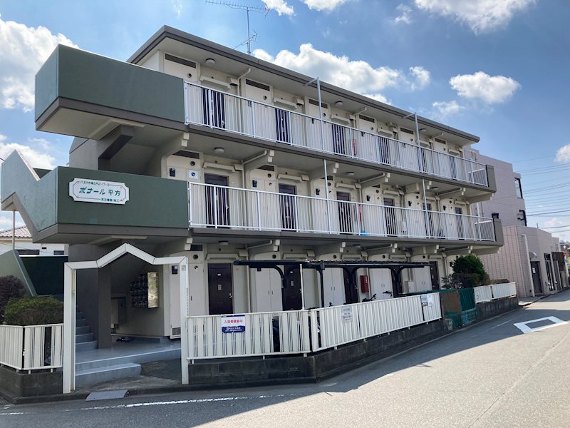 建物外観　入居したその日からインターネット無料使い放題！