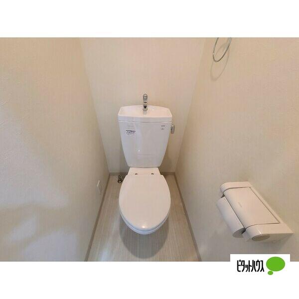 トイレ　他号室の写真です