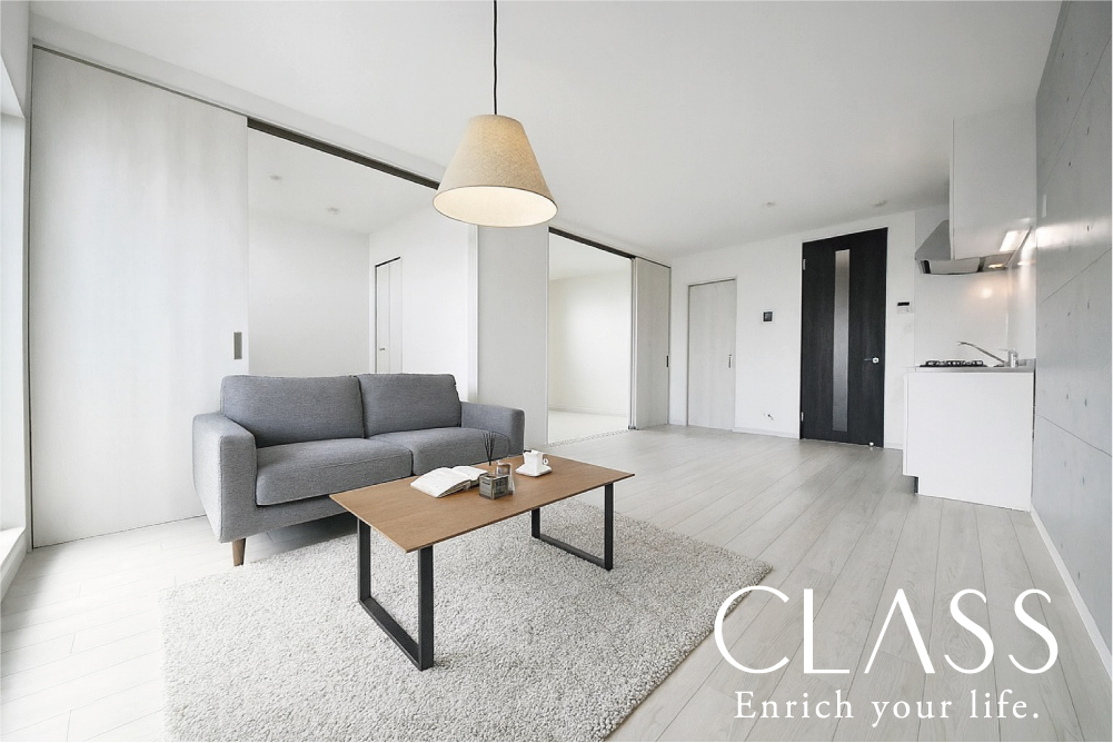 居室・リビング　現物の内装写真です。