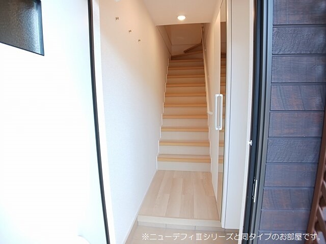 玄関　施工イメージです。